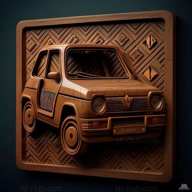 3D мадэль Renault 5 (STL)